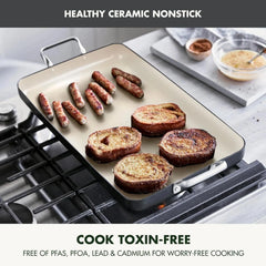 Double boiler, hard anodized healthy ceramic non-stick, PFAS-free, black 07FC0E-D4 - KOEEK [4]