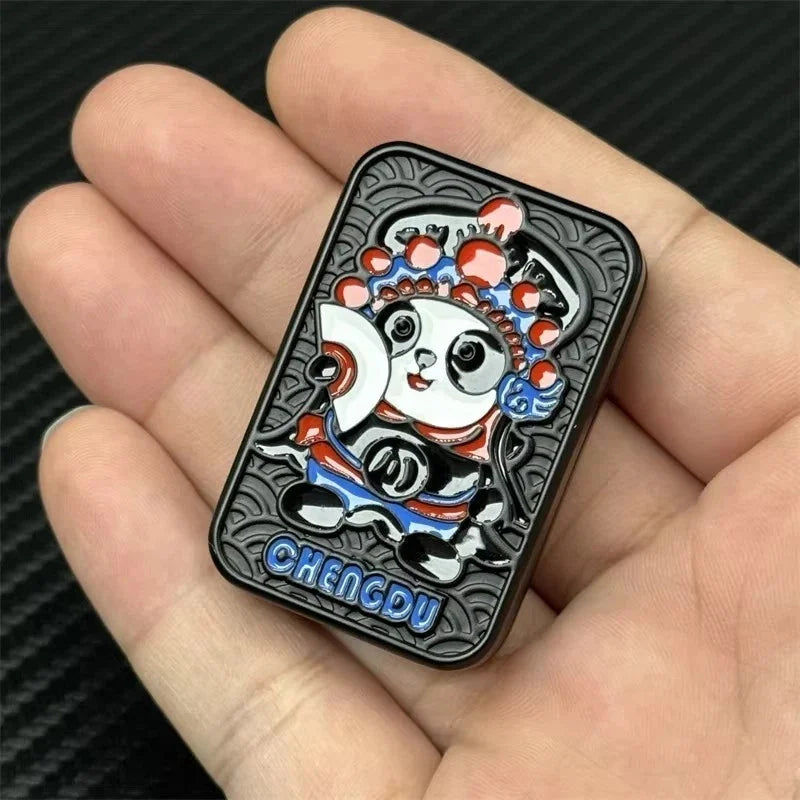 Drama Panda EDC Fidget Slider Zinc Alloy Push Haptic Slider ADHD Fidget Toys 07FC0E-D4 - KOEEK [1]