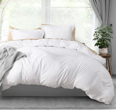 Duvet Cover Queen Size - 1 Comforter Cover with 2 Pillow Shams -3 Pieces Bedding 07FC0E-D4 - KOEEK [2]