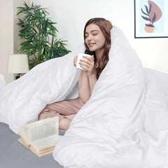 Duvet Cover Queen Size - 1 Comforter Cover with 2 Pillow Shams -3 Pieces Bedding 07FC0E-D4 - KOEEK [4]