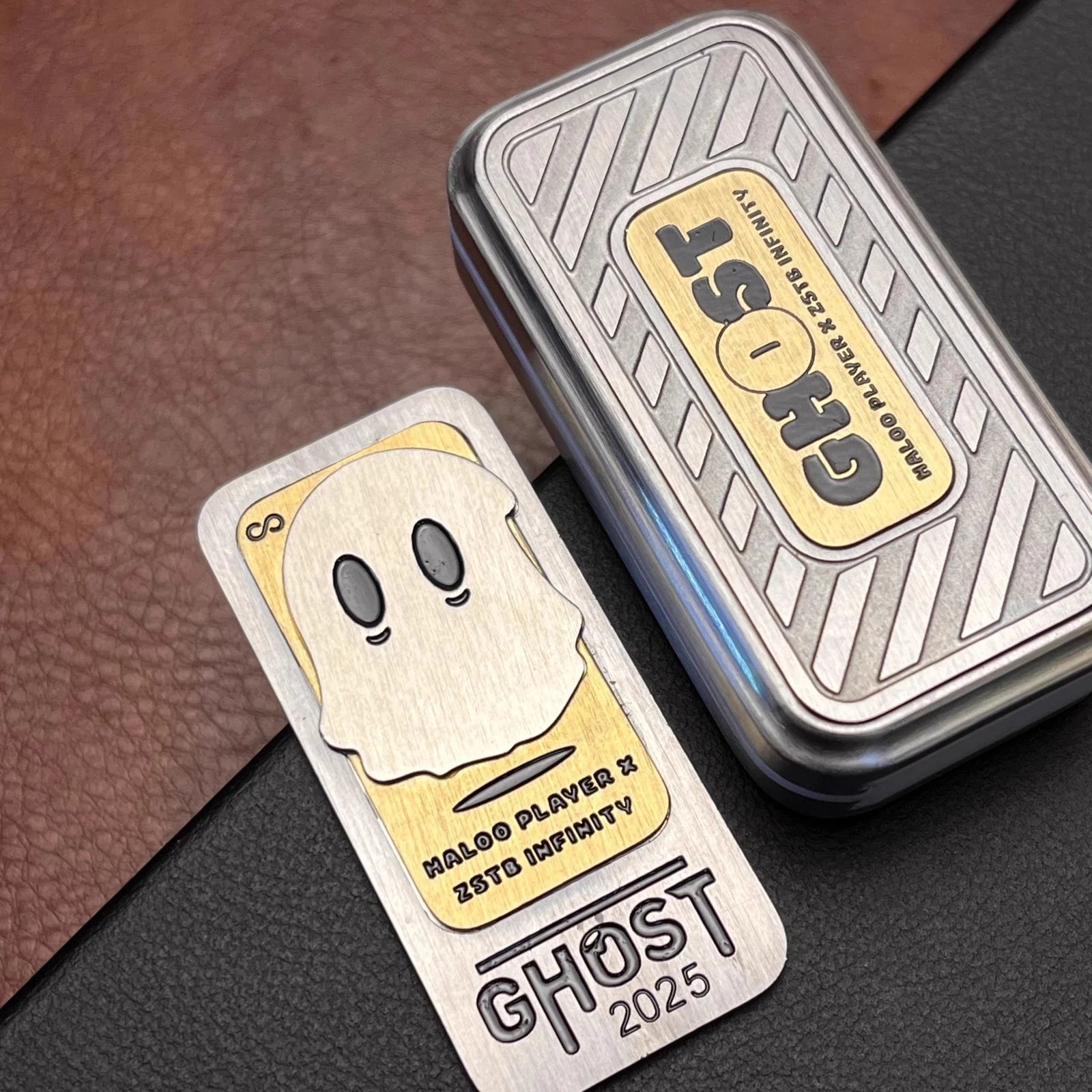 EDC 2025  Mechanical Ghost Dense Touch Direct Push Slider Stress Relief Toy 07FC0E-D4 - KOEEK [7]
