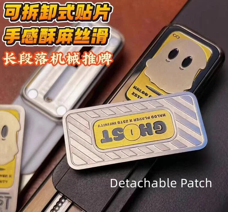 EDC 2025  Mechanical Ghost Dense Touch Direct Push Slider Stress Relief Toy 07FC0E-D4 - KOEEK [9]