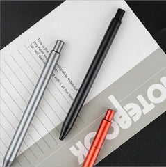 EDC Aluminium Alloy Press Ballpoint Pen Signature Pen Pocket Office Writing Pen EDC - KOEEK [3]