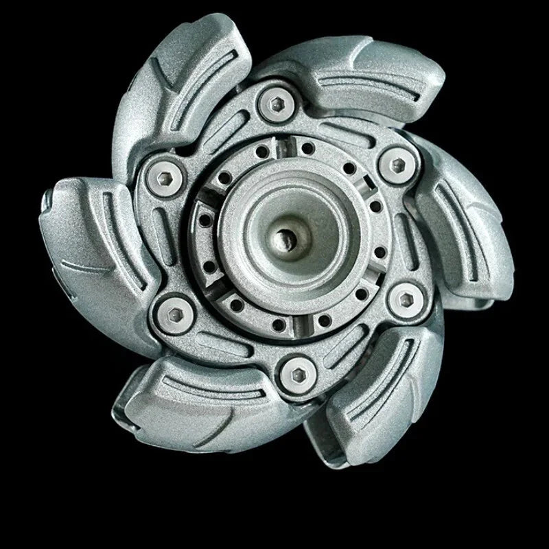 EDC Deformation Mecha Fidget Hand Spinner Alloy Stress Relief Fingertip Gyro 07FC0E-D4 - KOEEK [10]