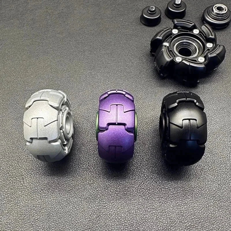 EDC Deformation Mecha Fidget Hand Spinner Alloy Stress Relief Fingertip Gyro 07FC0E-D4 - KOEEK [7]