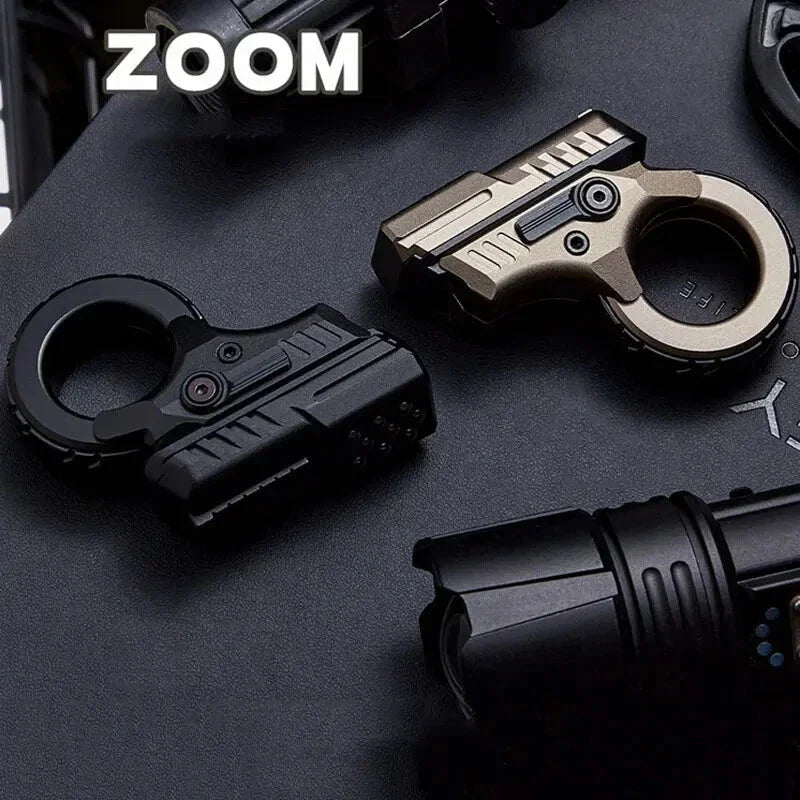 EDC Fidget Spinner Hand Spinner ADHD Tool Alloy Zoom Ratchet Wheel Fidget Ring 07FC0E-D4 - KOEEK [10]