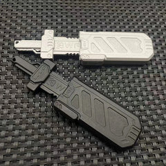 EDC Fidget Spinner Mechanical Ejection Push Card Haptic Slider Stress Relief 07FC0E-D4 - KOEEK [4]