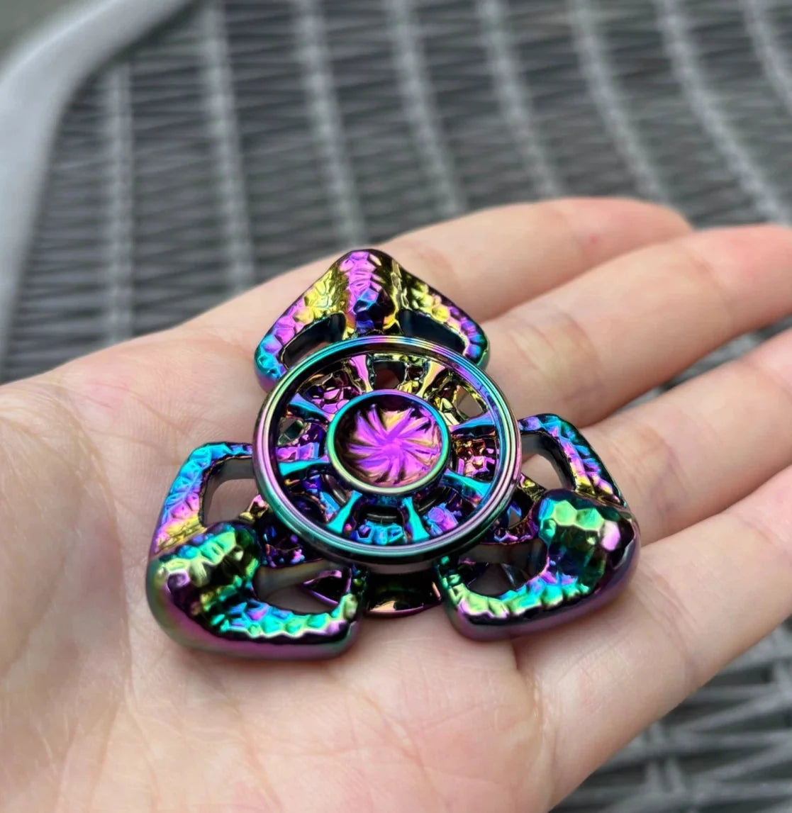 EDC Metal Fidget Spinner Toy Hand Spinner Stress Relief Toy Anxiety Spinner Toys 07FC0E-D4 - KOEEK [6]