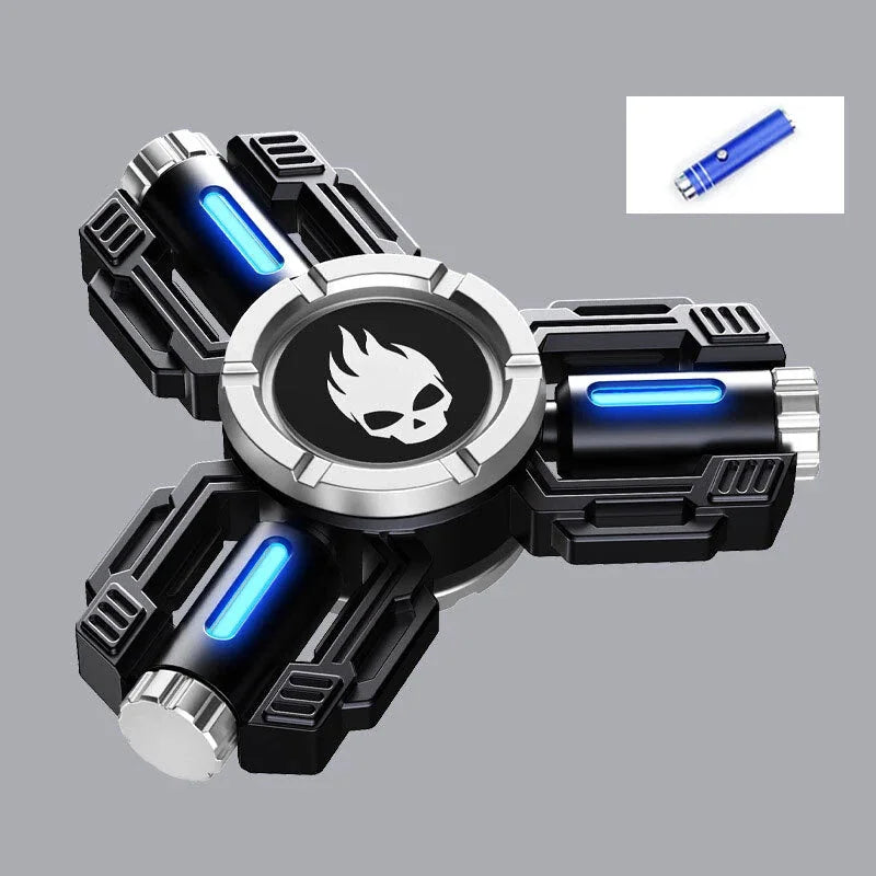 EDC Metal Fidget Toys Mechanical Armor Glowing Fidget Spinner ADHD Hand Spinner 07FC0E-D4 - KOEEK [7]