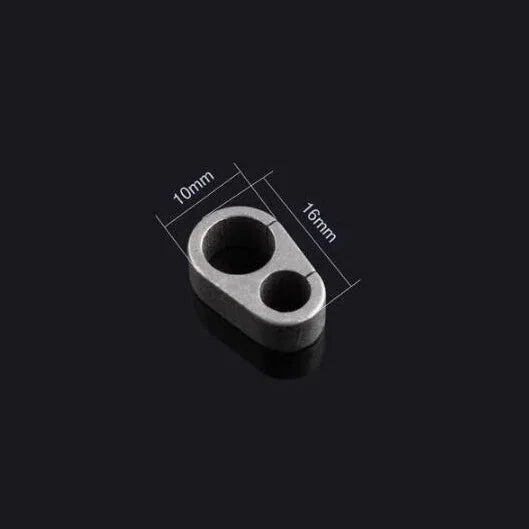 EDC Mini Portable Titanium Alloy Keychain Connector Key Ring Buckle Tool 07FC0E-D4 - KOEEK [3]