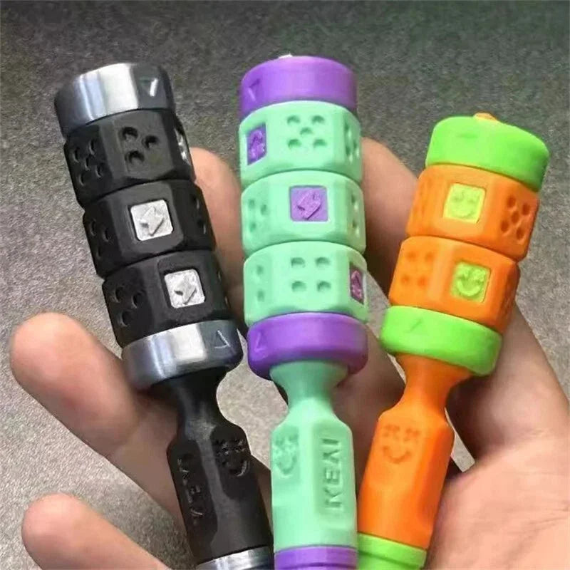 EDC Multi-Function Fidget Spinner Plastic Hand Spinner Stress Relief Fidget Toys 07FC0E-D4 - KOEEK [1]