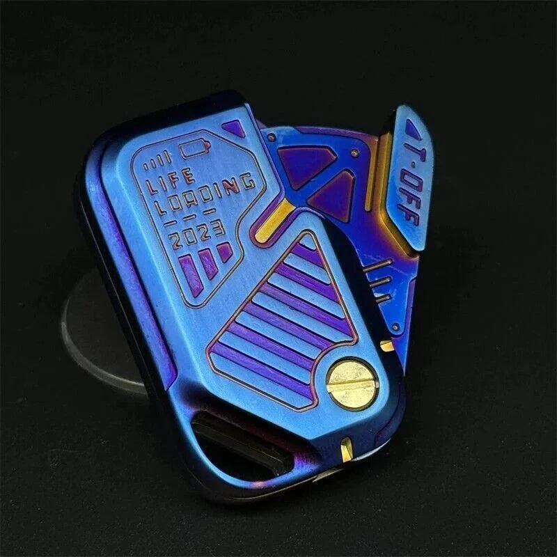 EDC Novel Metal Swing Fidget Slider Fidget Toys Stress Relief Haptic Slider 1PC 07FC0E-D4 - KOEEK [5]