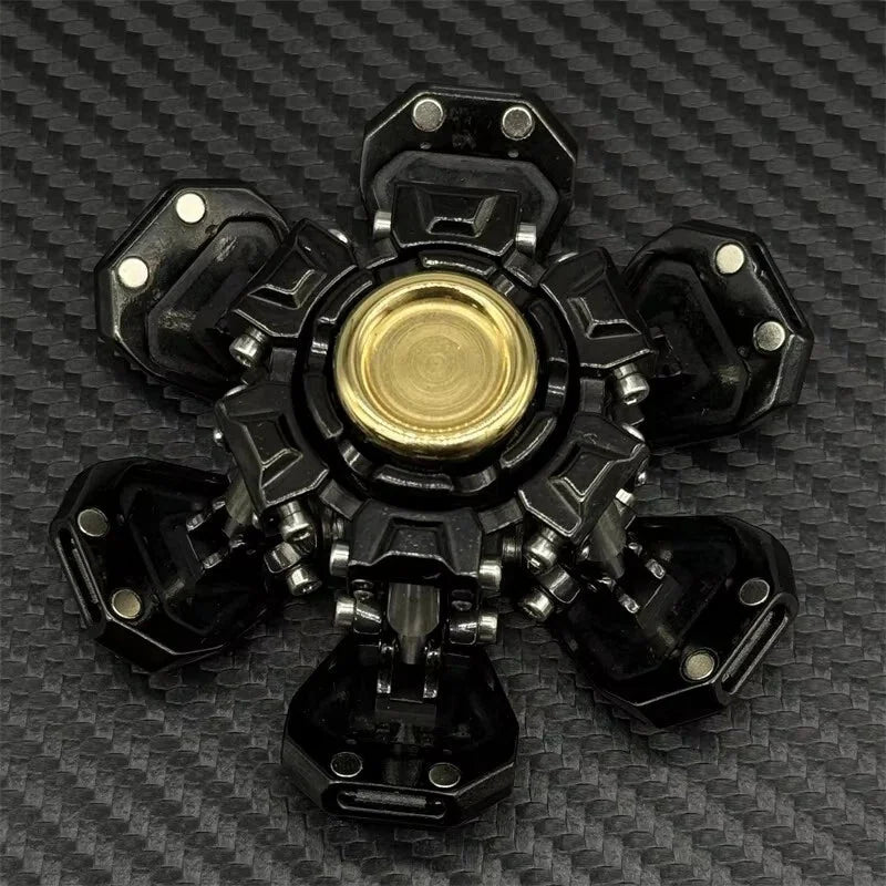 EDC Novel Open Armor UFO Hand Spinner Metal Fidget Spinner Stress Relief Toys 07FC0E-D4 - KOEEK [5]