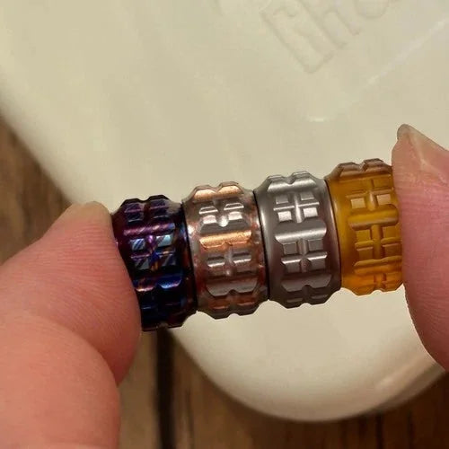 EDC PEI Titanium Lanyard Bead Necklace Paracord Pendant Bracelet Making Bead 07FC0E-D4 - KOEEK [5]