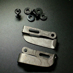 EDC Protective Clip Titanium Alloy Back Clip Pocket Clip Outdoor Pocket Tools 07FC0E-D4 - KOEEK [2]
