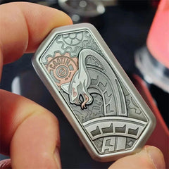 EDC Snake Fidget Stainless Steel Magnetic Push Haptic Slider Stress Relief 07FC0E-D4 - KOEEK [2]