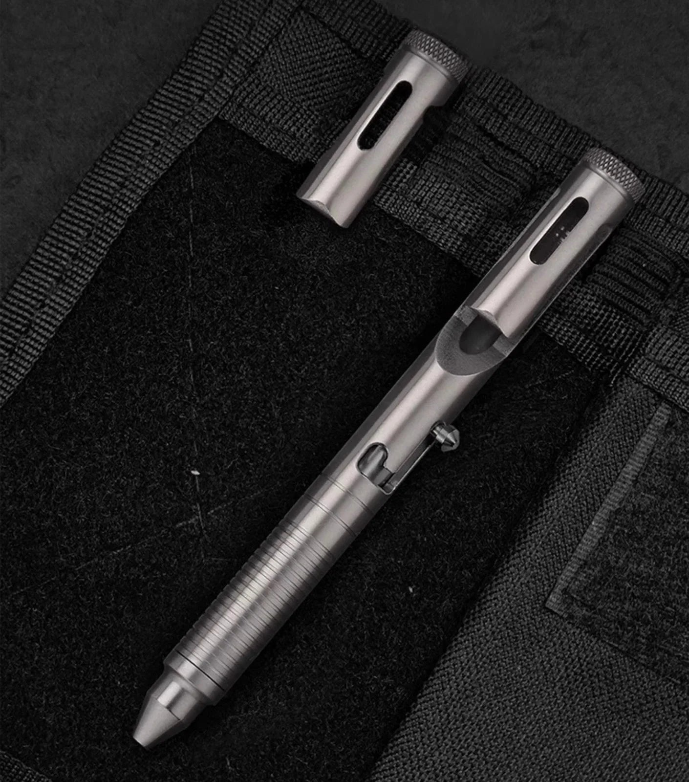 EDC TC4 Titanium Alloy Signature Pen Pocket Multi-purpose Tool Ballpoint Pen 07FC0E-D4 - KOEEK [6]