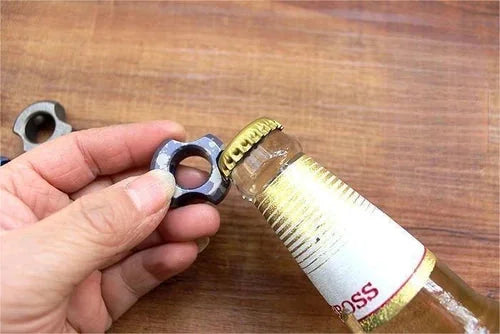 EDC Titanium Alloy Beads Knife Lanyard Bead Paracord Keychain Pendant DIY Beads 07FC0E-D4 - KOEEK [10]