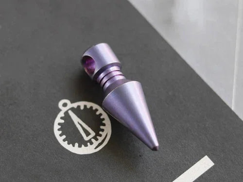 EDC Titanium Alloy Keychain Pendant Bead Necklace Knapsack Decorative DIY Tool 07FC0E-D4 - KOEEK [7]