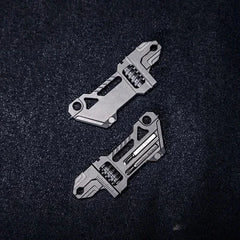 EDC Titanium Alloy Mini Adjustable Spanner Wrench Portable Repair Tools 07FC0E-D4 - KOEEK [3]