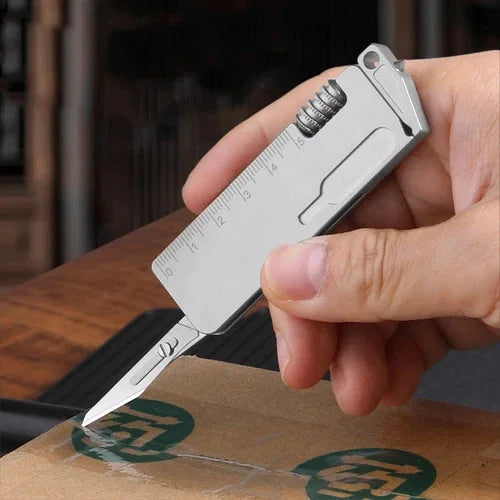 EDC Titanium Alloy Multi Tools Adjustable Wrench Pocket Outdoor Camping Keychain 07FC0E-D4 - KOEEK [10]