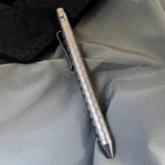 EDC Titanium Alloy Pocket Ballpoint Pen Signature Writing Pen Business Office 07FC0E-D4 - KOEEK [3]