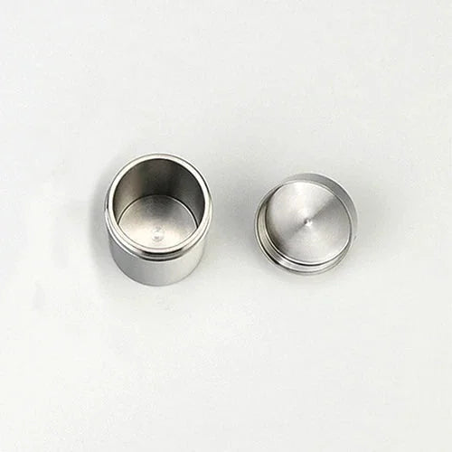EDC Titanium Alloy Waterproof Pill Case Capsule Seal Container Storage Box 07FC0E-D4 - KOEEK [3]
