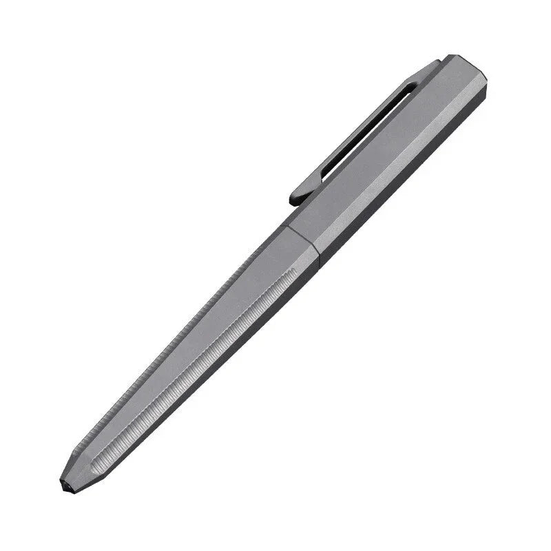 EDC Titanium Ballpoint Pen Multifunctional Pocket Pen Office Business Writing 07FC0E-D4 - KOEEK [2]