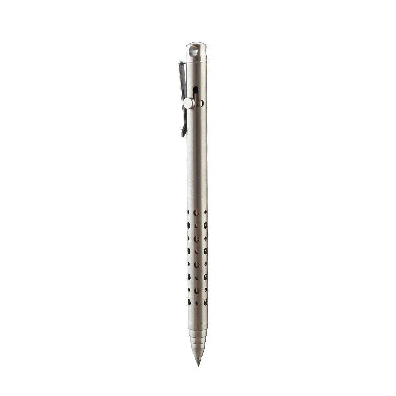 EDC Titanium Ballpoint Pen Signature Writing Pocket Pen Outdoor Business Office 07FC0E-D4 - KOEEK [7]