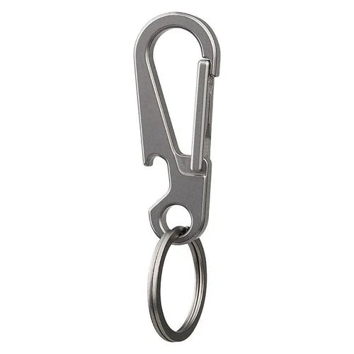 EDC Titanium Keychain Carabiner Climbing Buckle Connector Opener Outdoor Tool EDC - KOEEK [4]