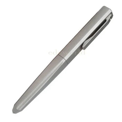 EDC Titanium Pocket Ballpoint Pen Meteorite Pattern Office Signature Stationery 07FC0E-D4 - KOEEK [10]
