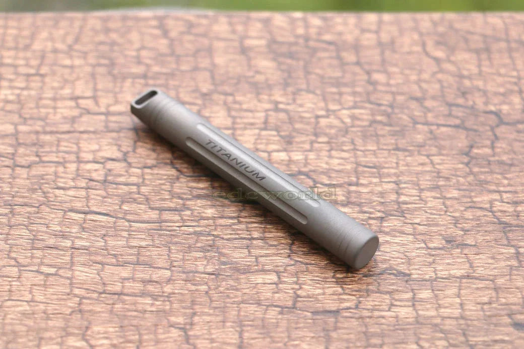 EDC Titanium Portable Outdoor Multi Tool Waterproof Pill Capsula Case Box 07FC0E-D4 - KOEEK [2]