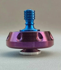 EDC Titanium Spinning Top Desktop Fidget Toy Stress Relief Metal Spinner Gift 07FC0E-D4 - KOEEK [2]