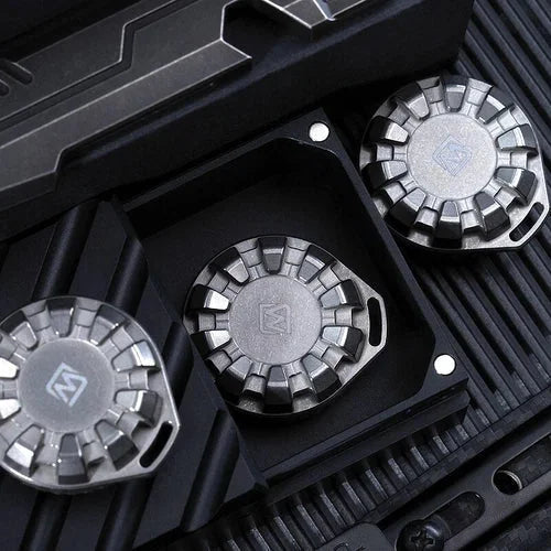 EDC Titanium Waterproof Pill Case Travel Pill Organizer Bottle Capsule Container 07FC0E-D4 - KOEEK [7]