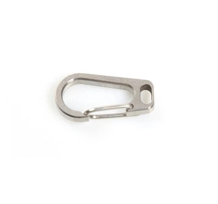 EDCgear Mini Titanium Key Chain Carabiner Flashlight EDC Buckle Pendant Tool 07FC0E-D4 - KOEEK [5]