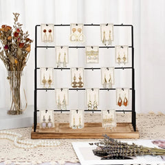 Earring display rack,  for selling earrings, bracelets,and hair accessories. 07FC0E-D4 - KOEEK [4]