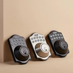Electronic keypad door locks w/touch control keyless entry w/key entry option 07FC0E-D4 - KOEEK [4]
