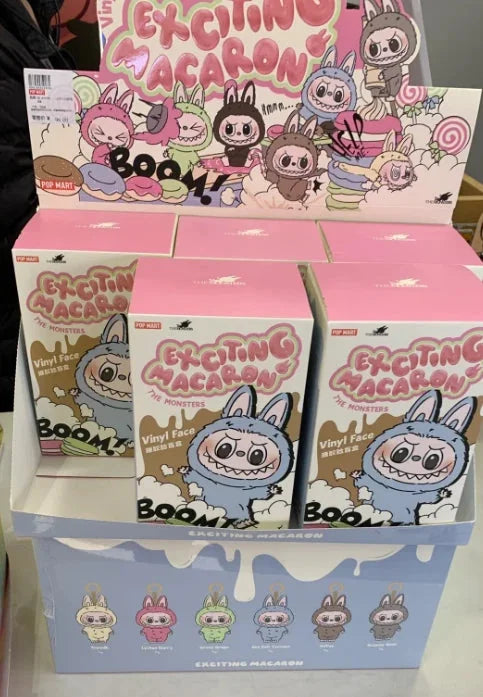 Exclusive POP MART The Monsters Tasty Macarons Vinyl Blind Box - Random POP_MART - KOEEK [1]