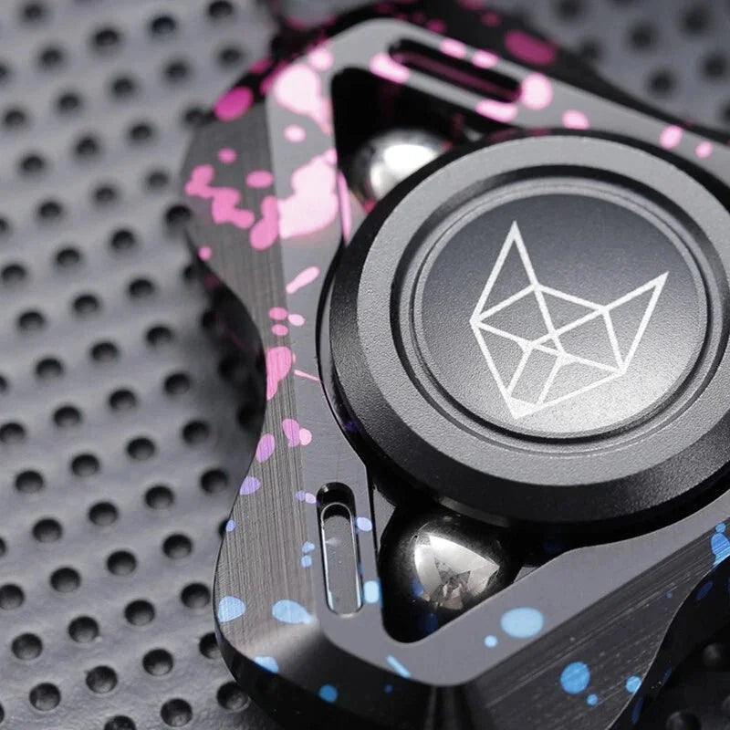 Fidget Hand Spinner Toy Silent Bearing Metal Finger Gyro Relieve Stress EDC Toys 07FC0E-D4 - KOEEK [10]