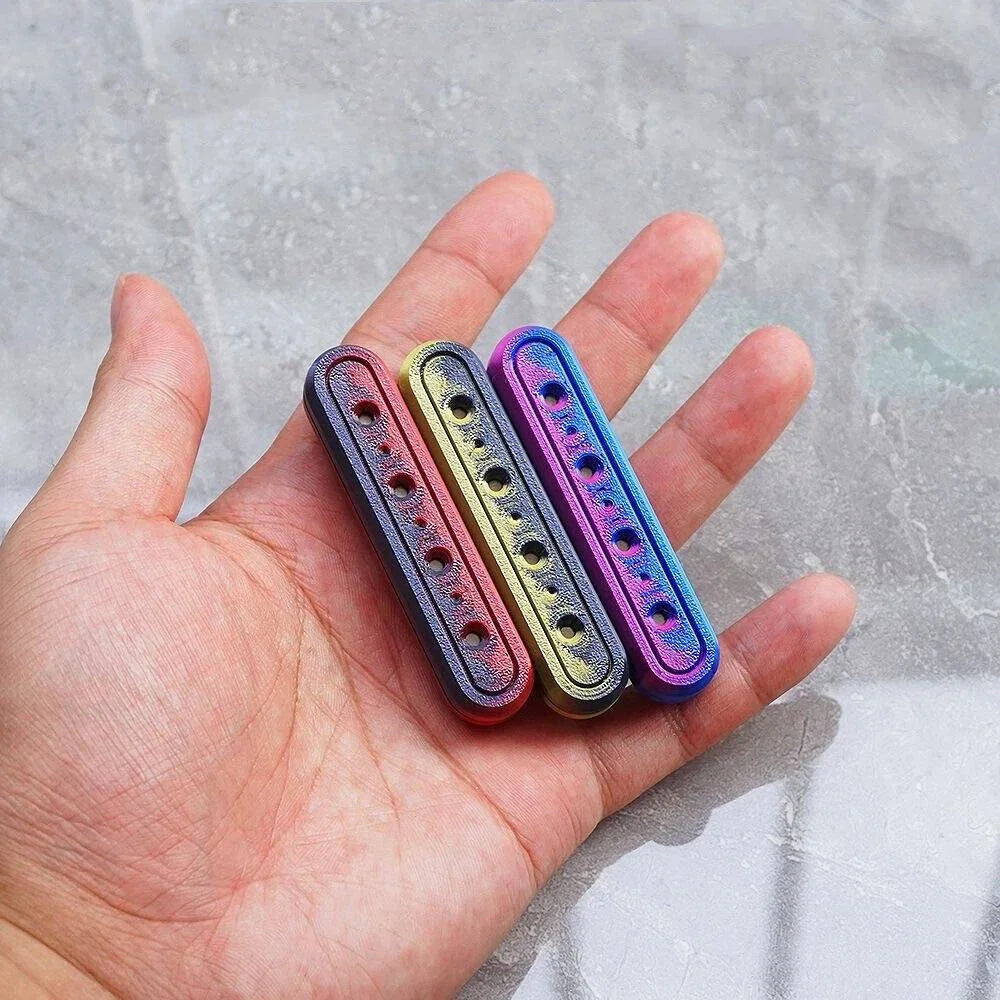 Fidget Slider Push Fried Stick PPB Desk Toy Adult Decompression Metal EDC Gifts 07FC0E-D4 - KOEEK [3]