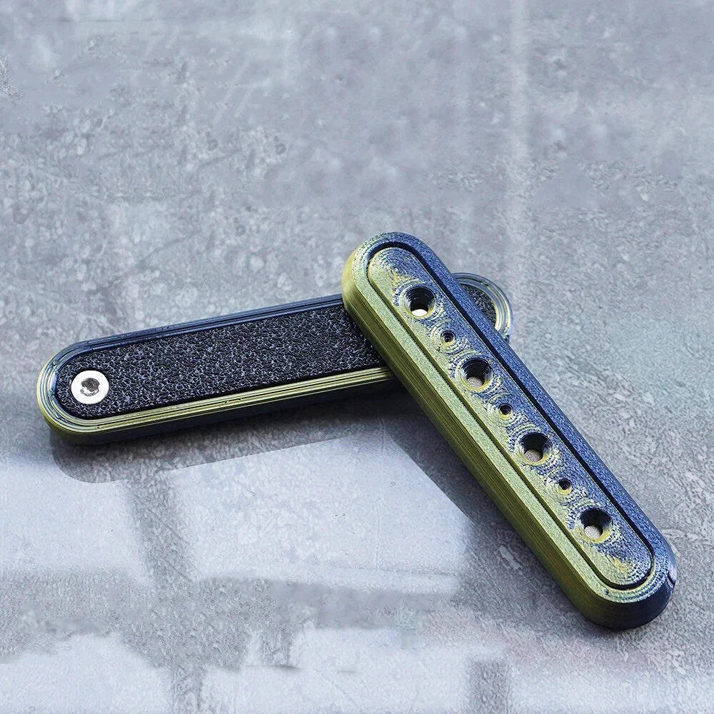 Fidget Slider Push Fried Stick PPB Desk Toy Adult Decompression Metal EDC Gifts 07FC0E-D4 - KOEEK [4]