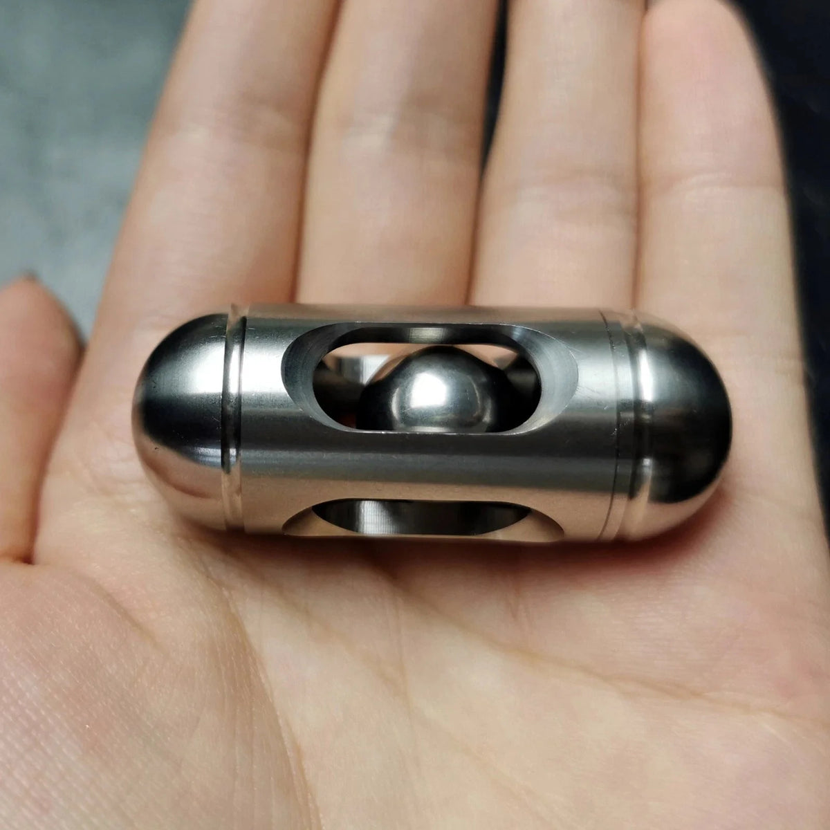 Fidget Slider Stainless Steel Balls EDC Adult Stress Relief Balance Desk Toys 07FC0E-D4 - KOEEK [1]