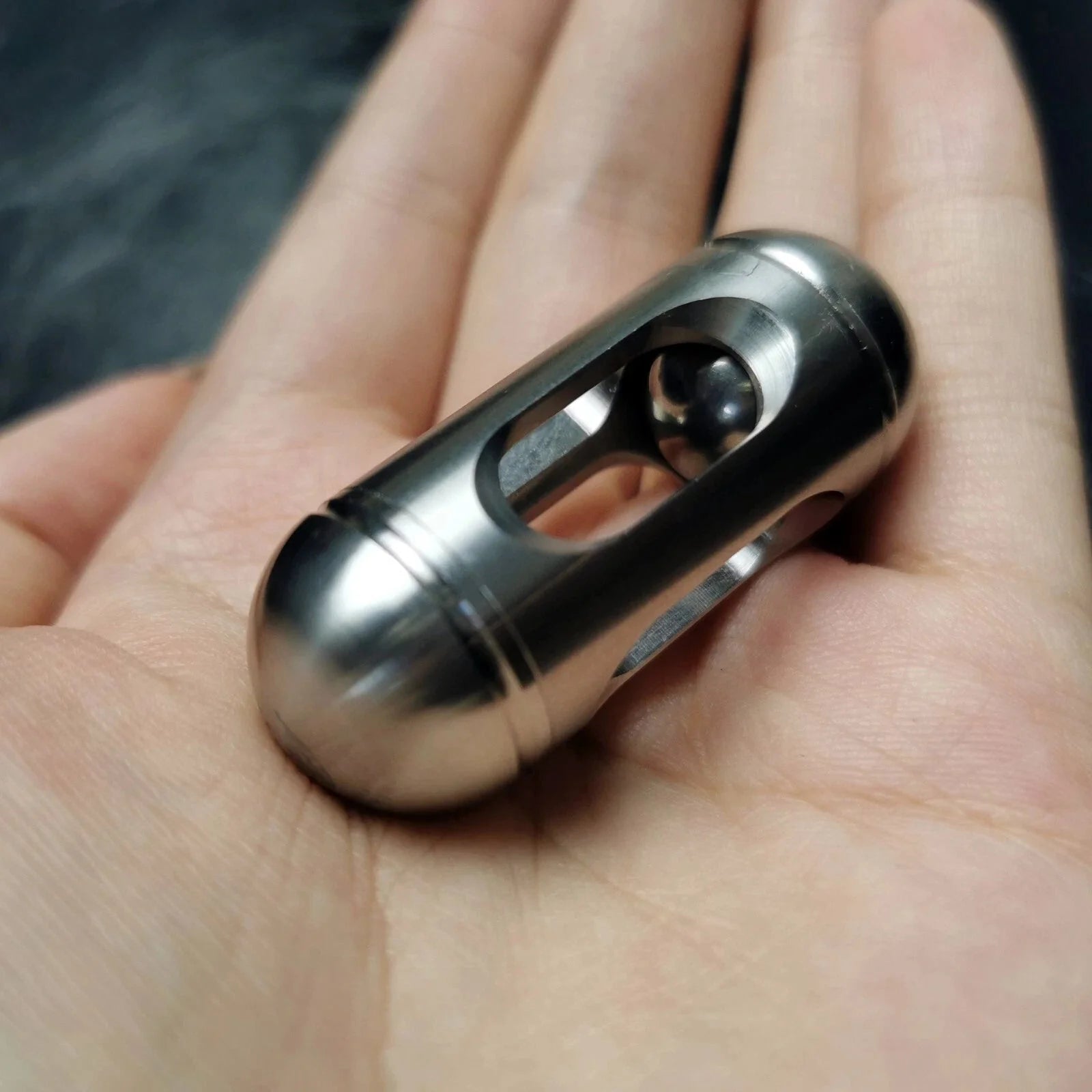 Fidget Slider Stainless Steel Balls EDC Adult Stress Relief Balance Desk Toys 07FC0E-D4 - KOEEK [2]