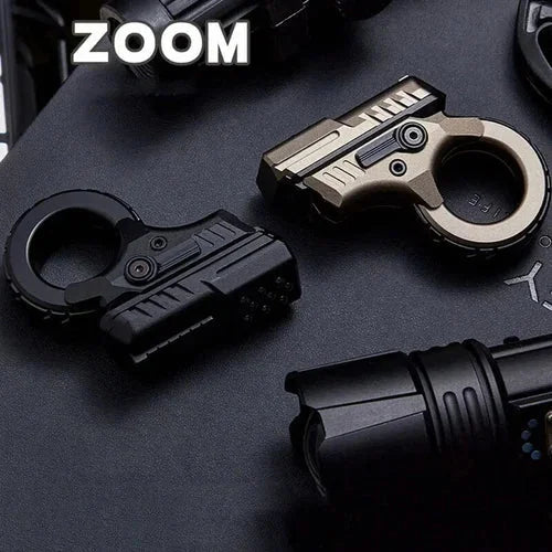 Fidget Spinner Hand Spinner ADHD Tool Alloy Zoom Ratchet Wheel Fidget Ring EDC 07FC0E-D4 - KOEEK [11]