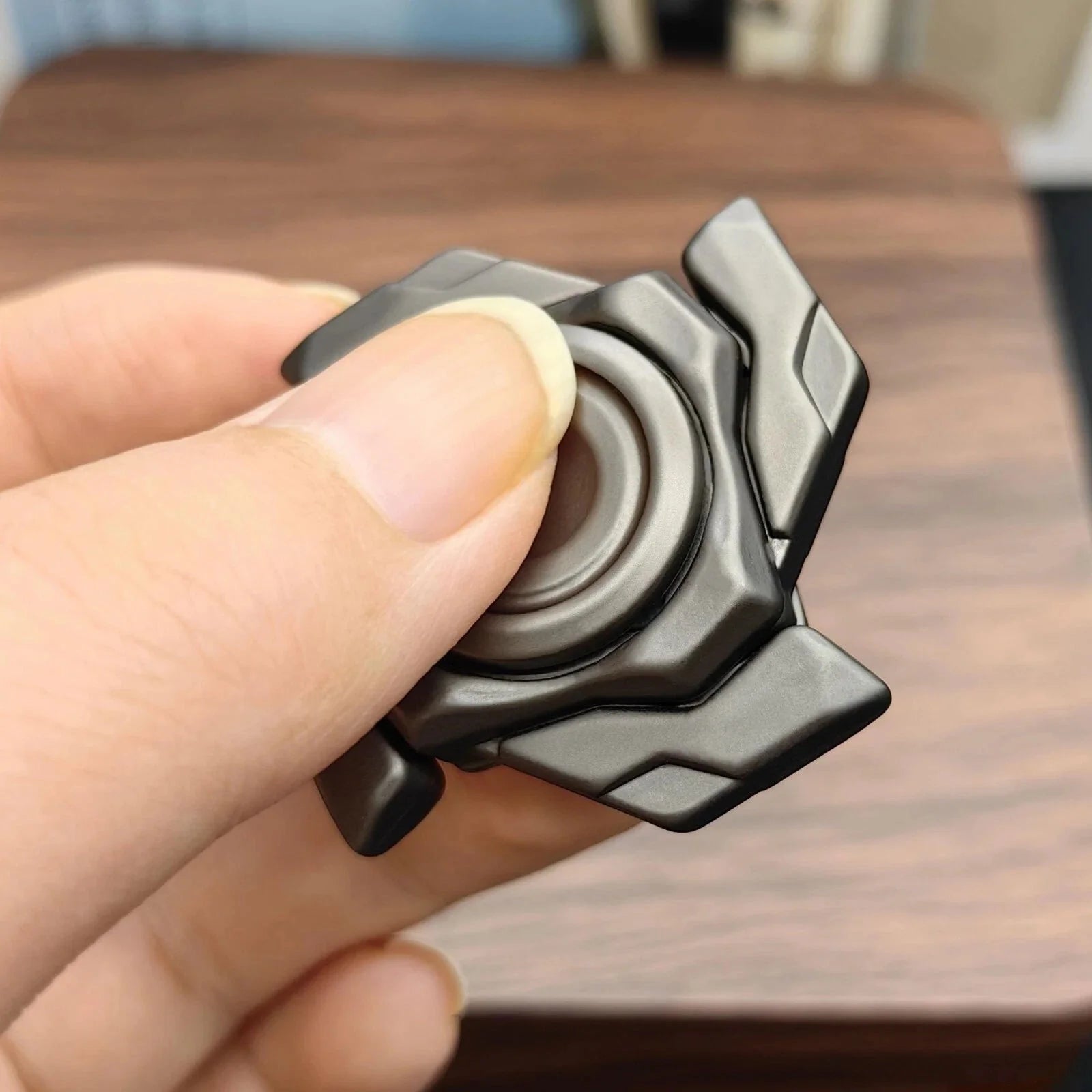 Fidget Toys Stress Relief For Adults EDC Mechforce Metal Open Armor Spinning Top 07FC0E-D4 - KOEEK [4]