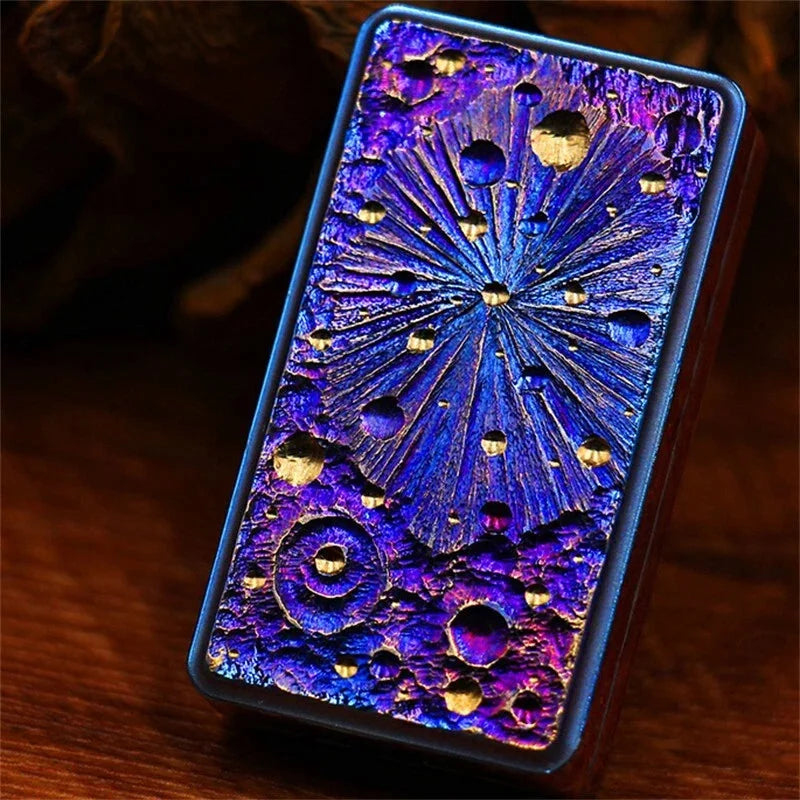 Fine Titanium Fidget Slider EDC Mechanical Fidget Toys Stress Relief Push Slider 07FC0E-D4 - KOEEK [6]