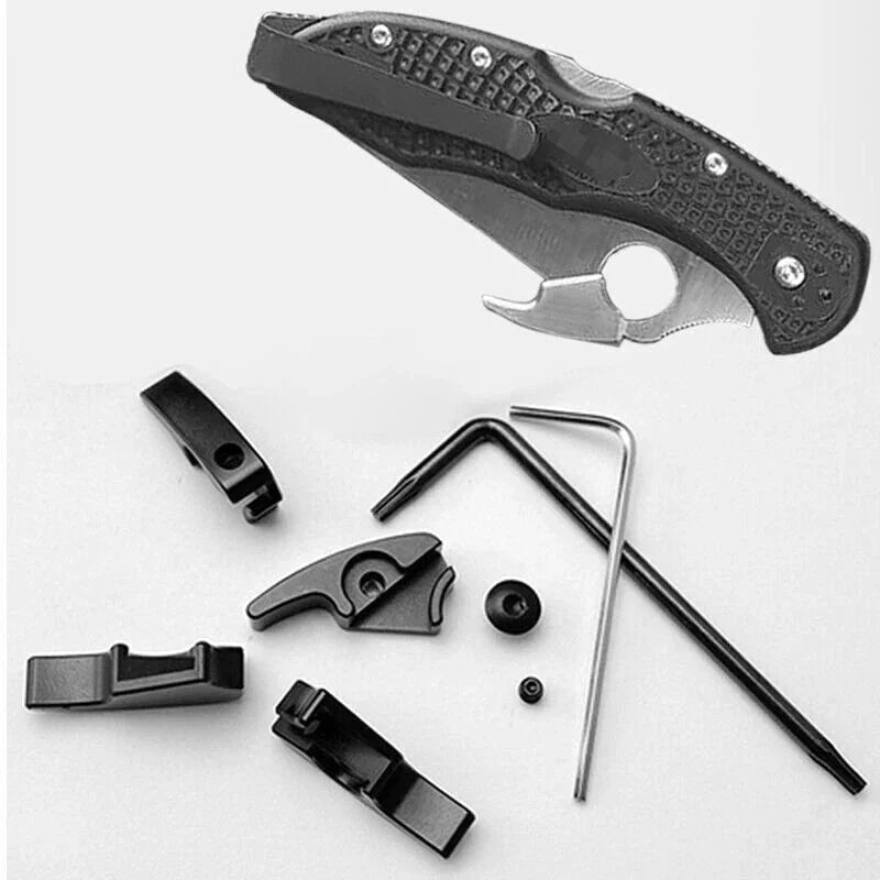 For Spyderco Endura C10 Delica C11 Folding Knife Thumb Stud Screw Screwdriver 07FC0E-D4 - KOEEK [5]