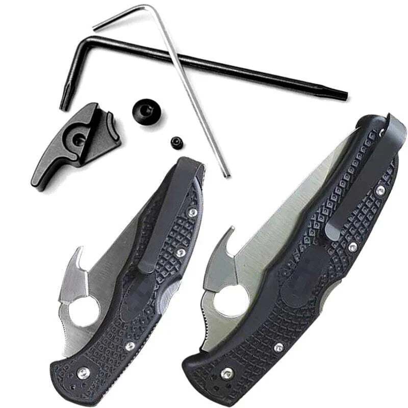 For Spyderco Endura C10 Delica C11 Folding Knife Thumb Stud Screw Screwdriver 07FC0E-D4 - KOEEK [8]