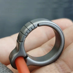 Frameless Safety Leisure Finger Ring Slingshots Titanium Shooting Catapult EDC 07FC0E-D4 - KOEEK [1]