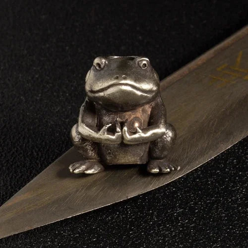 Frog Paracord Beads Lanyard Bead Brass,White Copper 07FC0E-D4 - KOEEK [8]